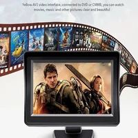Simple installation of 4.3-inch 5-inch car monitor reversing image camera forward-looking rear-looking 12-24V universal - Image 5