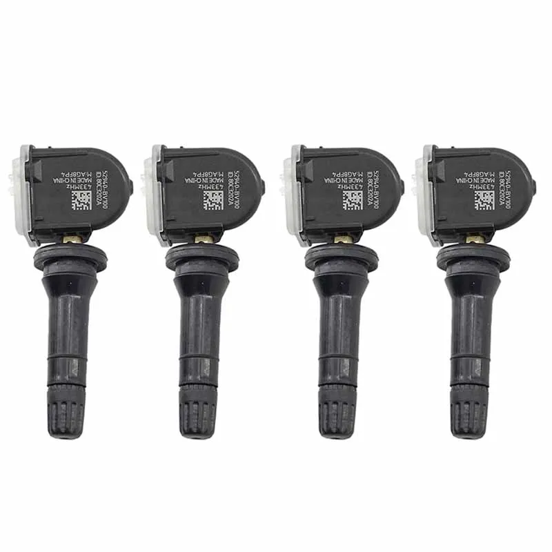 

Датчик давления в шинах TPMS 52940-BV100, 4 шт., для Hyundai Creta Ioniq 6 Solaris Kia EV6 EV9 Niro Sportage 433 МГц 52940 BV100