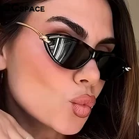 Vintage lunettes de soleil œil de chat femmes 2025 marque Designer mode lunettes de soleil femmes tendances nuances extérieur lunettes UV400 310515 2