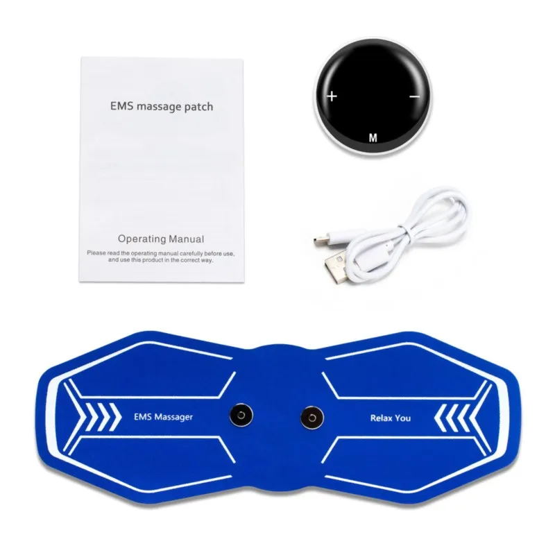 Hot compress pulse massager EMS pulse physiotherapy instrument meridian dredging shoulder and neck rehabilitation instrument