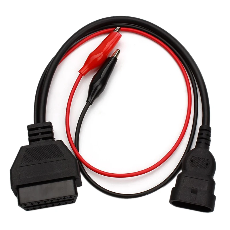 Per Fiat 3 Pin Alfa Lancia A 16 Pin Obdii Obd2 Obd-Ii Connettore Adattatore Auto Cavo Auto Obd Per Fiat 3 Pin Cavo Diagnostico