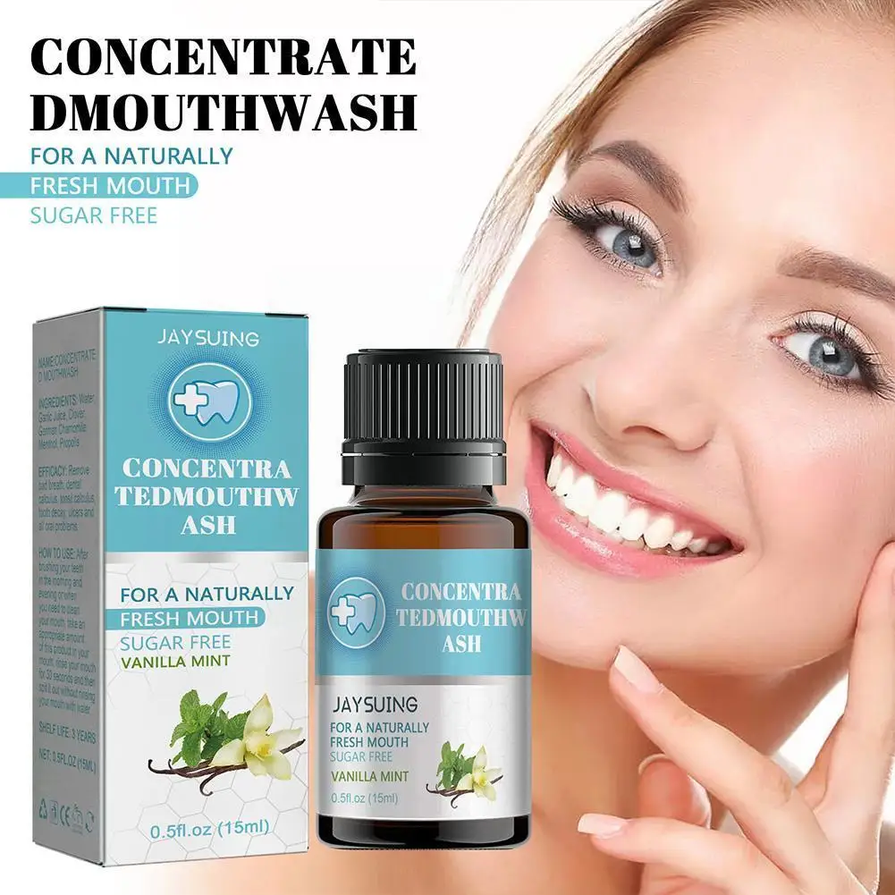 30ml Breath Freshener Mouth Breath Freshener Spray Odor Herbal Liquid