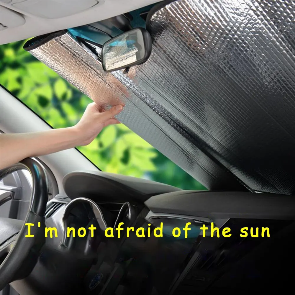 Universal Windshield Sunshades Foldable Car Front Window Cover Winter Summer car sunshade,windshield sunshade,windshield sun shade