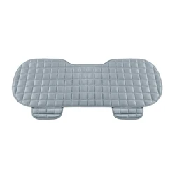 Plush Winter Car Seat Cover - Non - Slip Universal Fit (Gray)