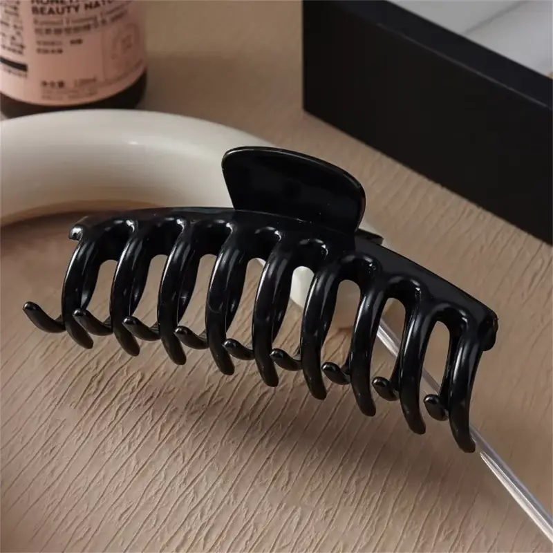 2025 New Silicone Material Hair Claw Clip Crab Barrette Girls Ponytail Hair Claws Bath Clip Fashion Hair Accessories Headwear - Image 5