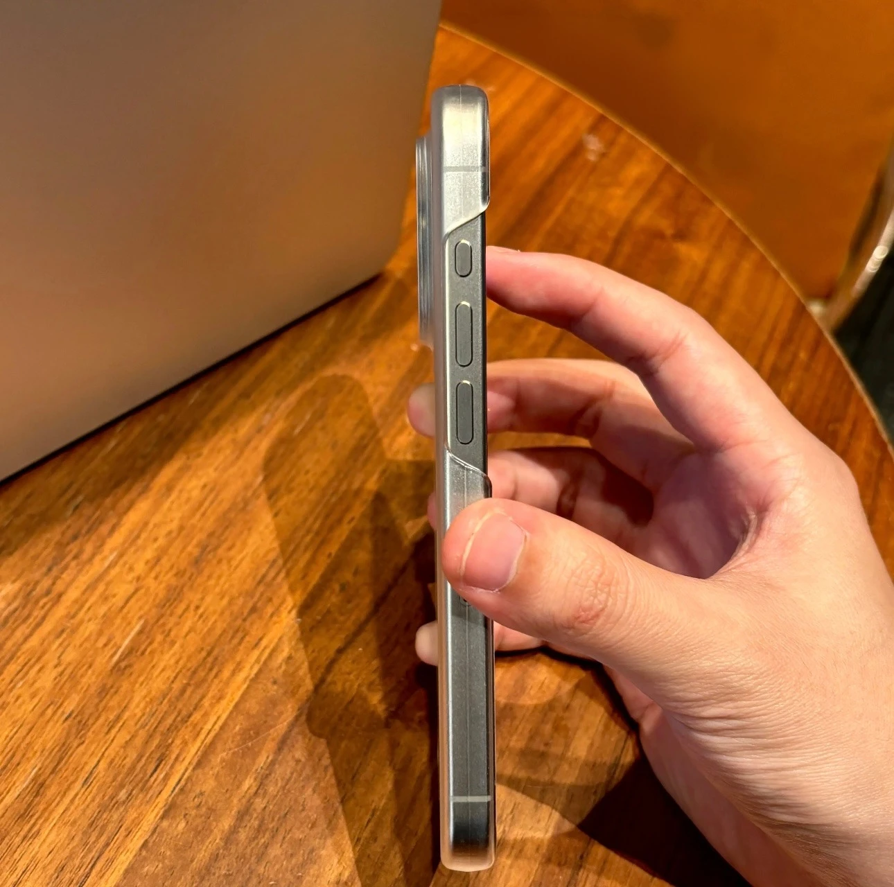 Ultra-Thin Matte Transparent Shockproof Frameless Phone Case with Heat Dissipation