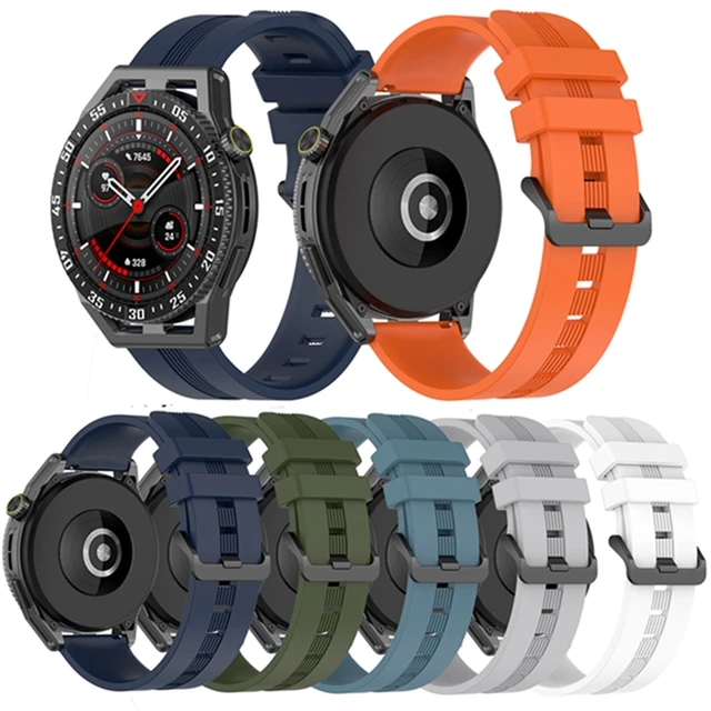 22mm Silicone Smart Wrist Straps For Huawei Watch GT4 Pro GT 3 Pro  Smartwatch Watchband GT 2 GT 3 Runner 46mm Bracelet Correa - AliExpress