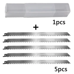 5Pcs S1211K 300mm Reciprocating Saw Blade 300*19mm Stainless Steel Cutting Saw Blades For Cut Ice Cubes And Frozen Meat
