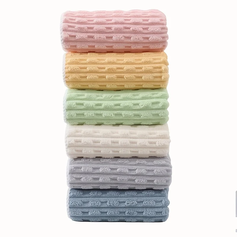 Waffle Weave Bath Towel Set 6