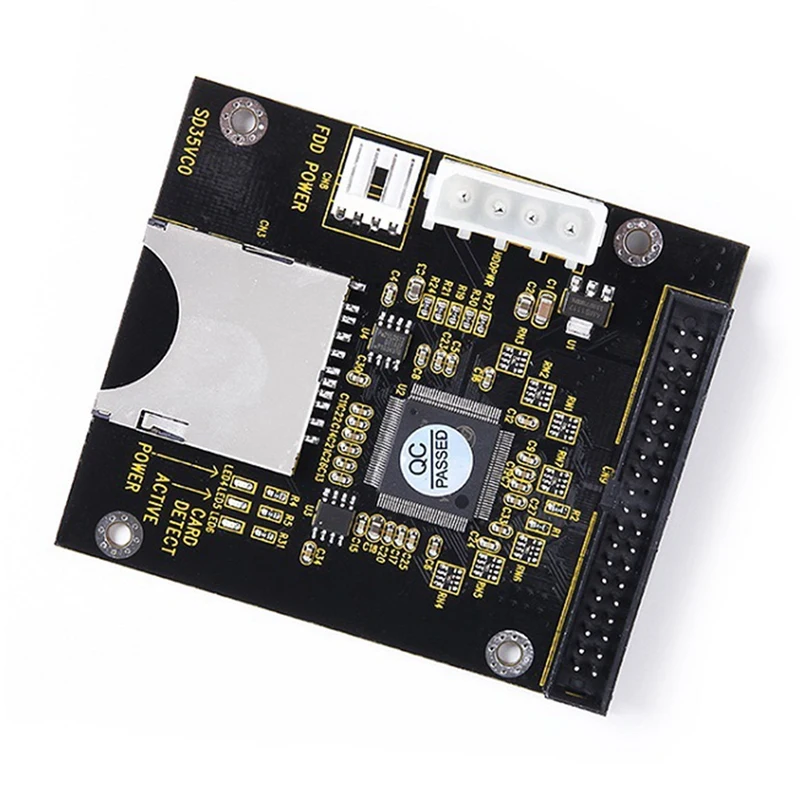 

1 Piece SSD Embedded Storage Adapter Card SD To 3.5 Inch IDE 40 Pin Converter Card IDE SD Card Adapter IDE Expansion Card