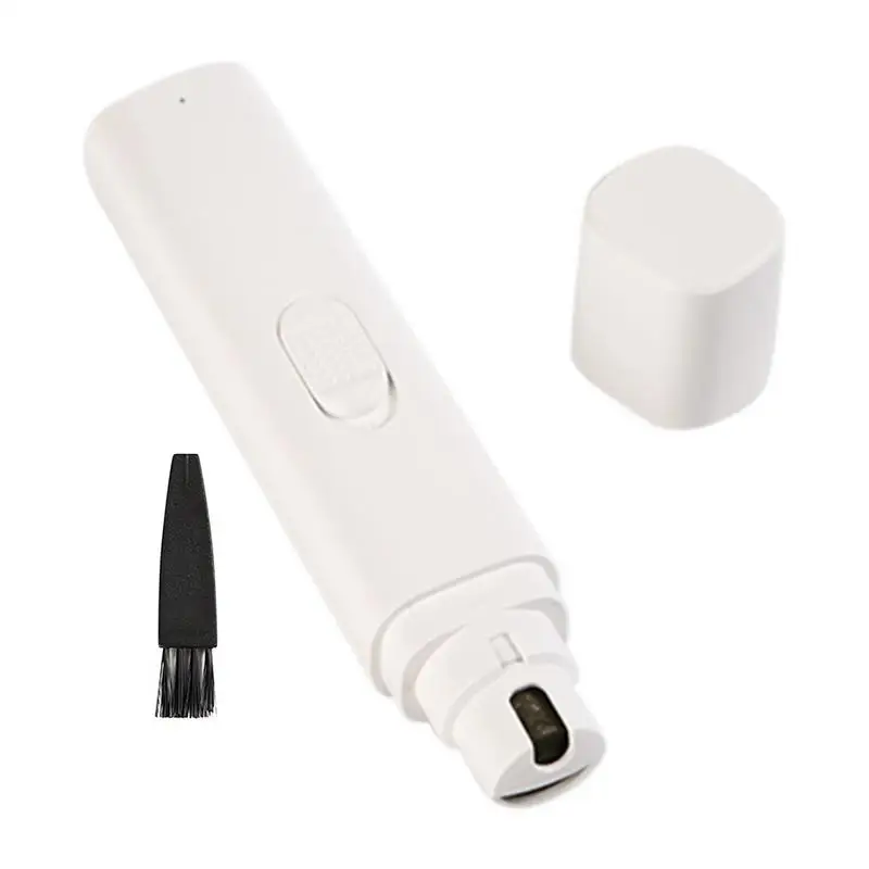 Nail Drill for Dogs Quiet Puppy Nail Grinder Electric Cat Clippers Pet Claw Trimmer Rechargeable Paw Drill Grooming Tool for