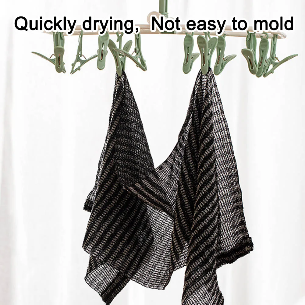 Japanischer Waschlappen, Nylon-Badetuch, Rückenbürste, Peeling-Duschschwamm, Körperbadezubehör – Detail 3