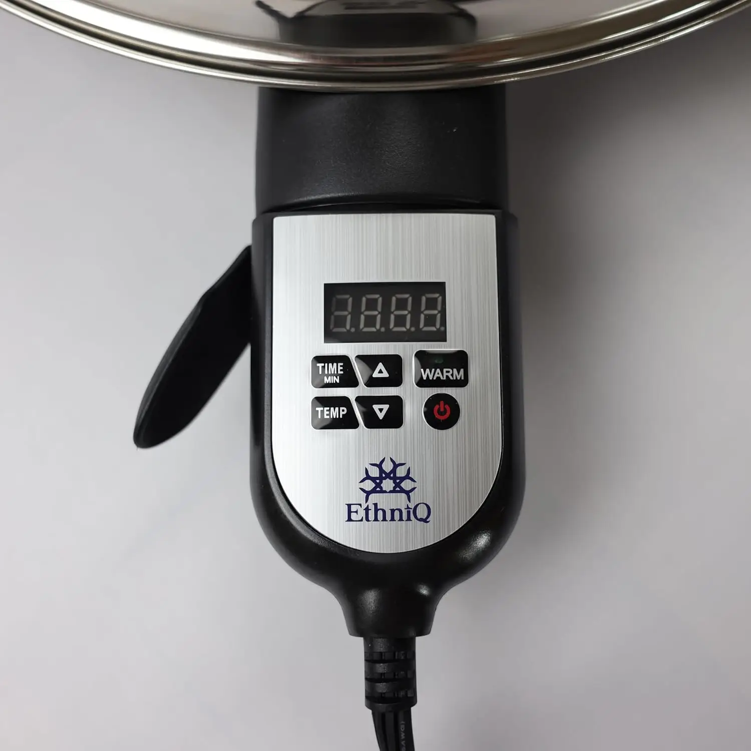 Griddle for Ethiopian Injera, Somalian Anjero, Crepe, Lefse, Mogogo, Mitad, Pancake Teff Maker - Adjustable Digital Heat Control 6