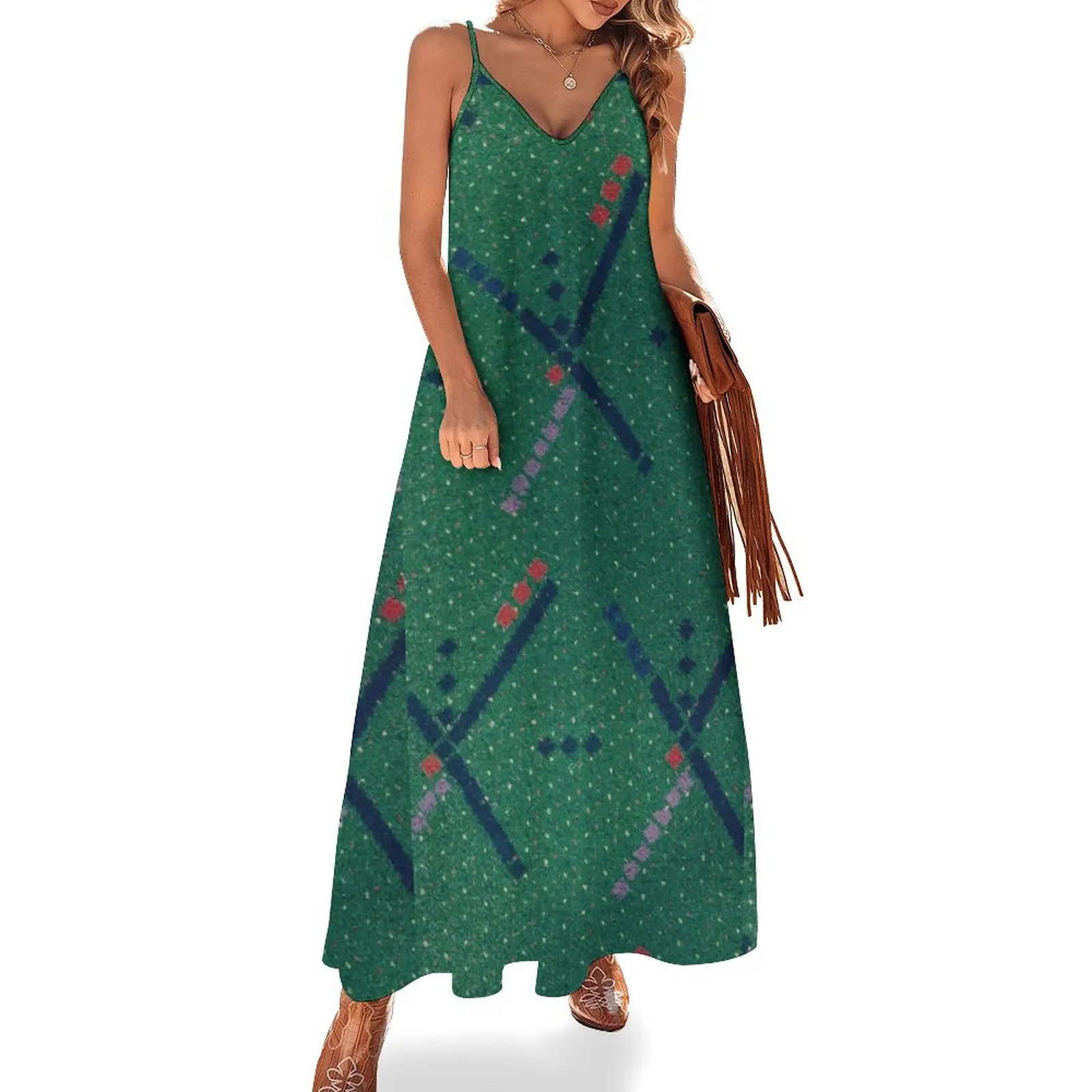The PDX Carpet Sleeveless Dress Women's summer long dress Prom gown prom dresses