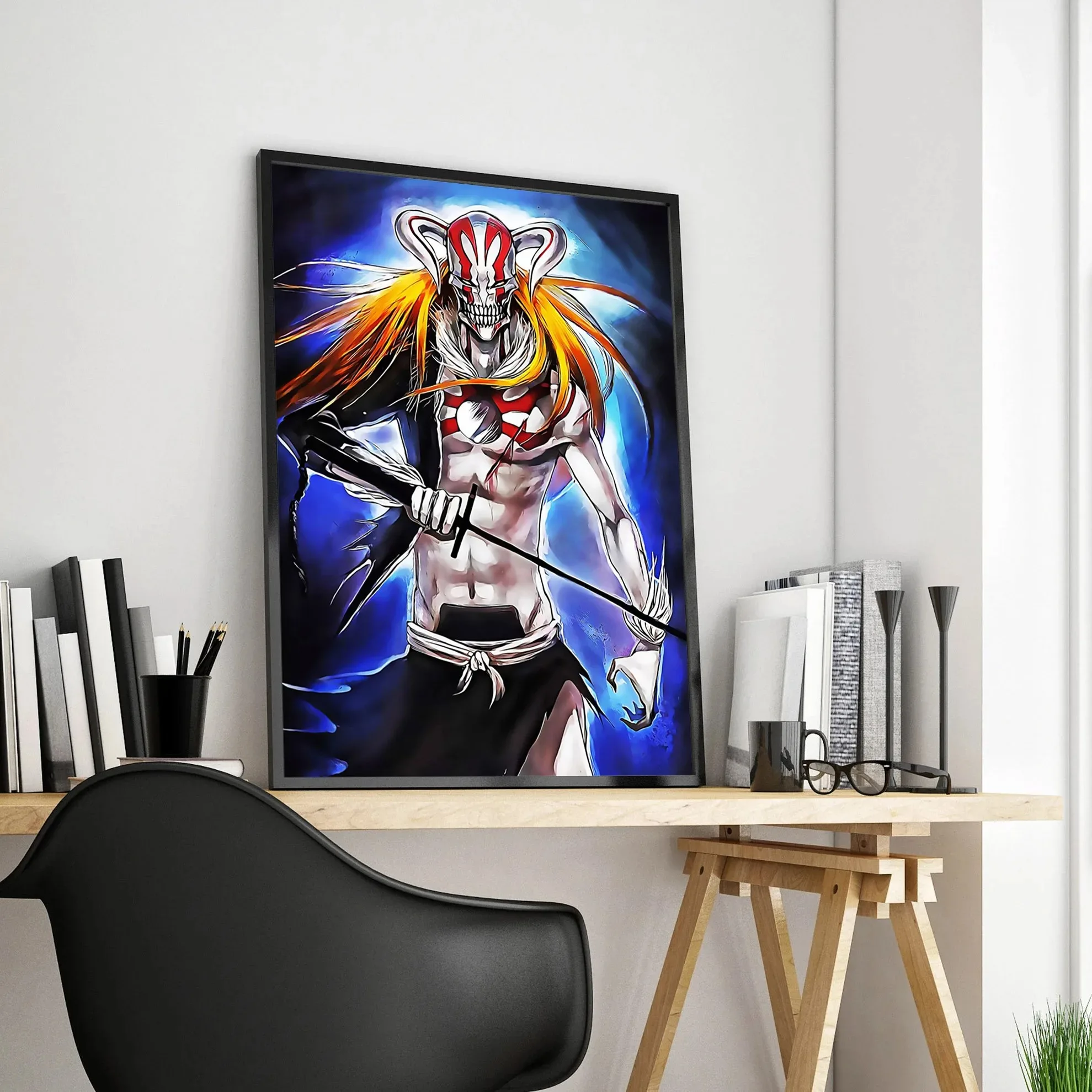 New Bleach Poster kenpachi Gotei Anime Figure Manga