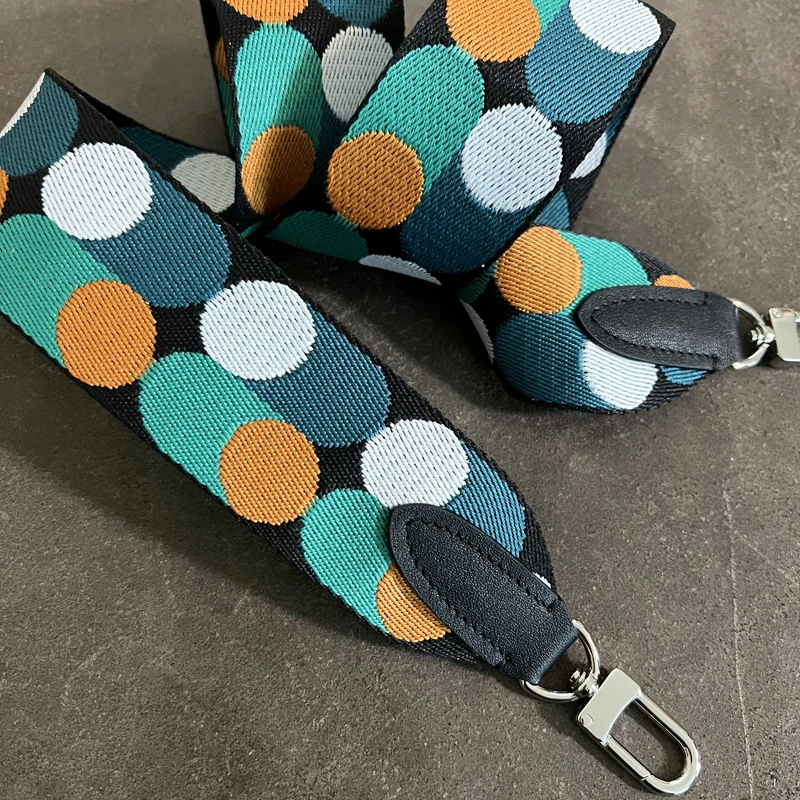 5cm Wide Canvas With A Leather Material Bag With Strap Strap With Strap Bag Accessories DIY Fashion Casual Hundred-and-size