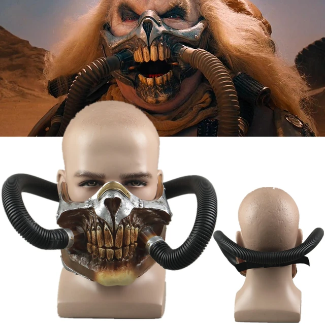 Mad Max 4 Fury Road Immortan Joe Cosplay PVC Mask Helmet Gas Masks  Halloween Masquerade Party Carnival Costume Props - AliExpress