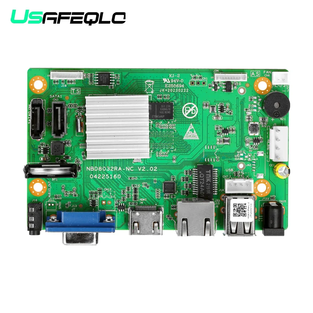 Cctv 16Ch 4K H.265 Nvr Hd 3840*2160 Uscita 2 Sata Hdd Face Supporto Umano Cloud Xmeye Pro App Monitoraggio Mobile