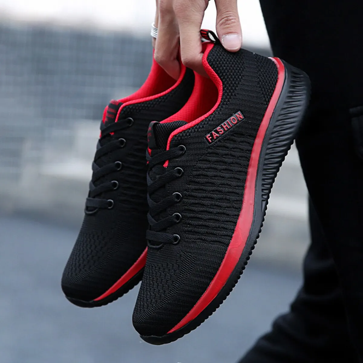 Zapatos para hombre, zapatillas para correr para hombre, Tenis ligeros, cómodas zapatillas transpirables para caminar_voghion.com