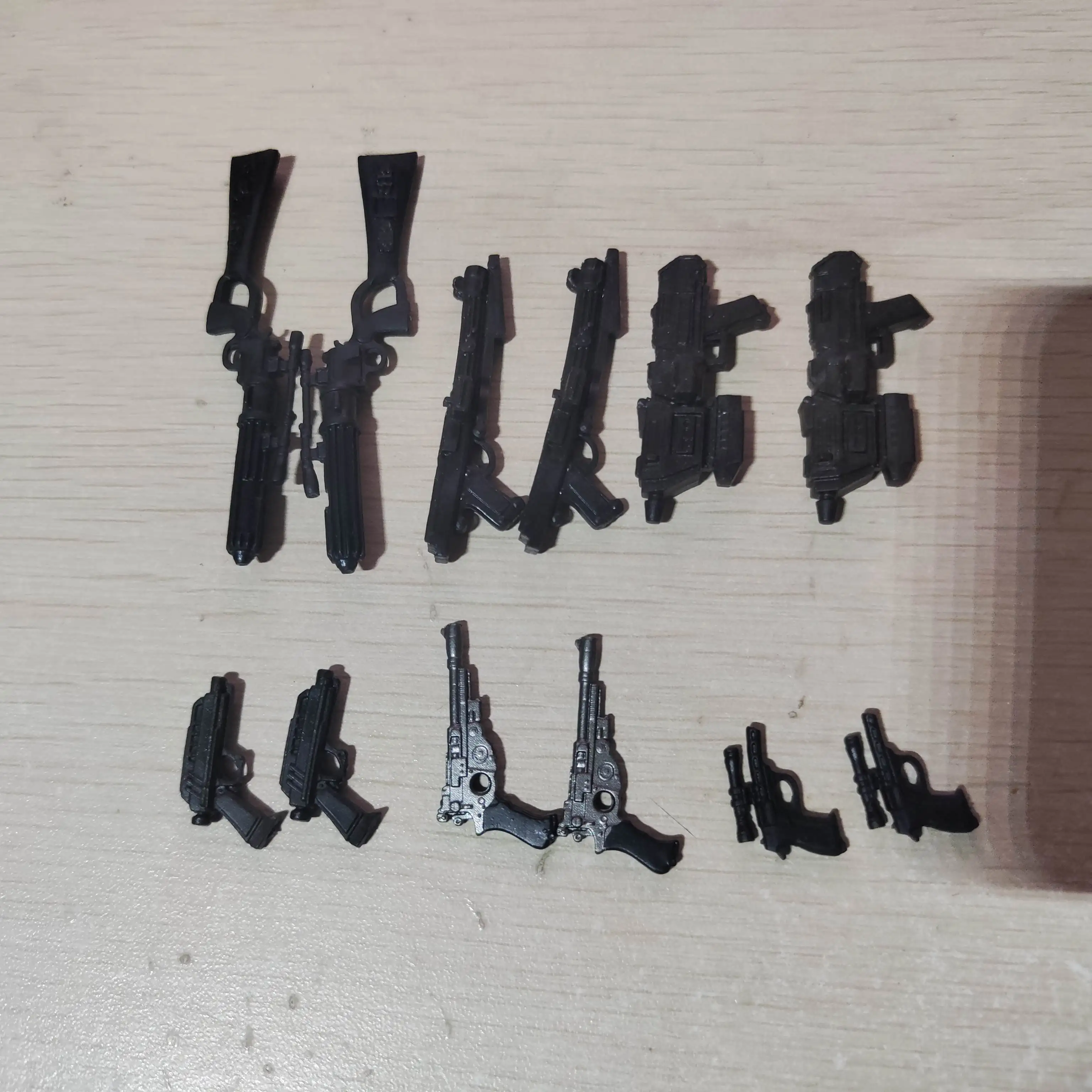 Lote de 2-8 rifle de pistola, escala 1:12, blaster, arma, armas, acessórios  para 6 polegadas, gi Joe, soldado, jogo, tv, filme, figura, sua escolha