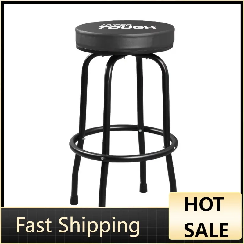 

Hyper Tough Backless 22.7"Height Swivel Black Bar Stool,DMTRP6185