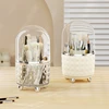 360-degree Rotating Makeup Stand for Cosmetics Storage and Organization Household Items Room Gadgets Cosmetic Jewelry Container 1