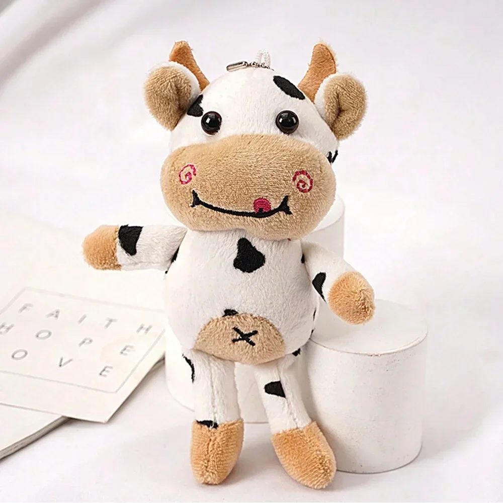 1pc-Cute pet cow plush toy - anxiety relief for cats and dogs