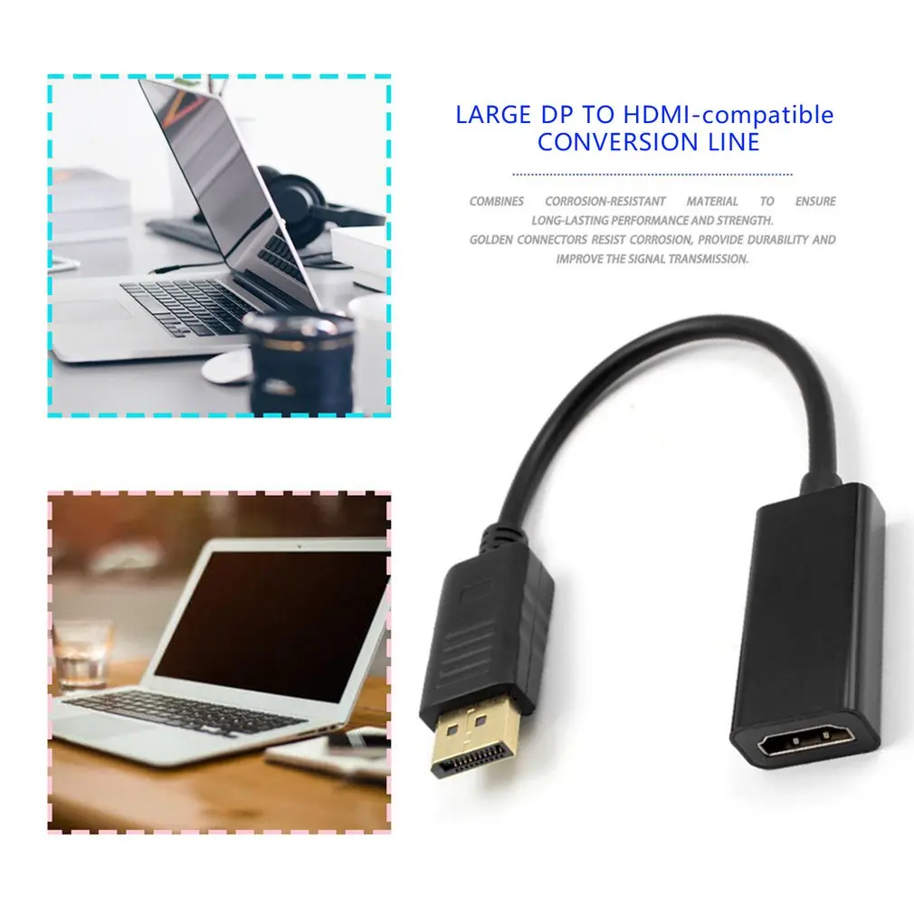 Mini DP To HDMI-compatible Cable Adapter Stable Transmission To Cable For  Macbook Pro Air Projector Camera TV Computer AliExpress