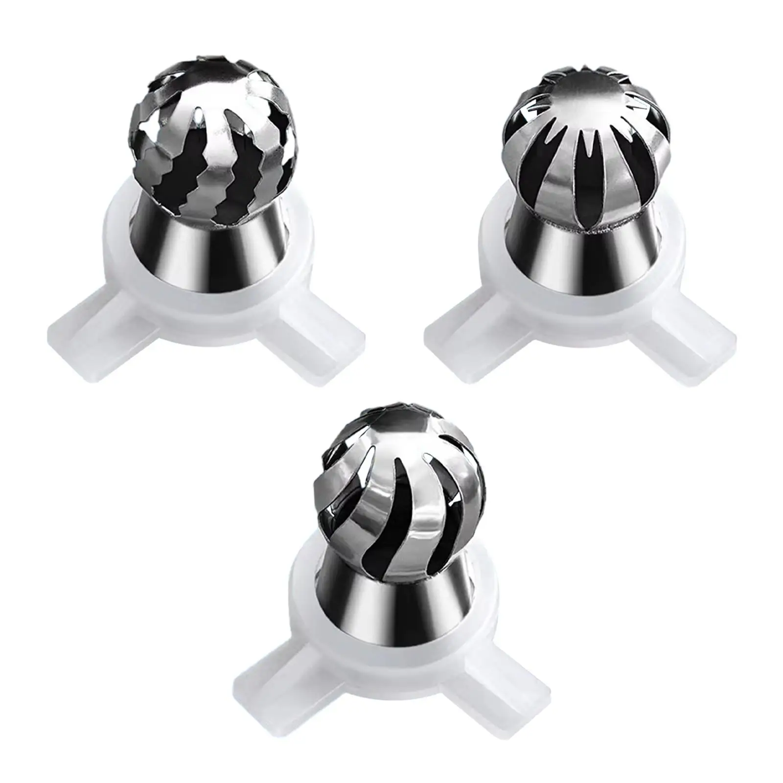 Replacement Spout for Ice Cream Machines with Flower Design and Portable Features