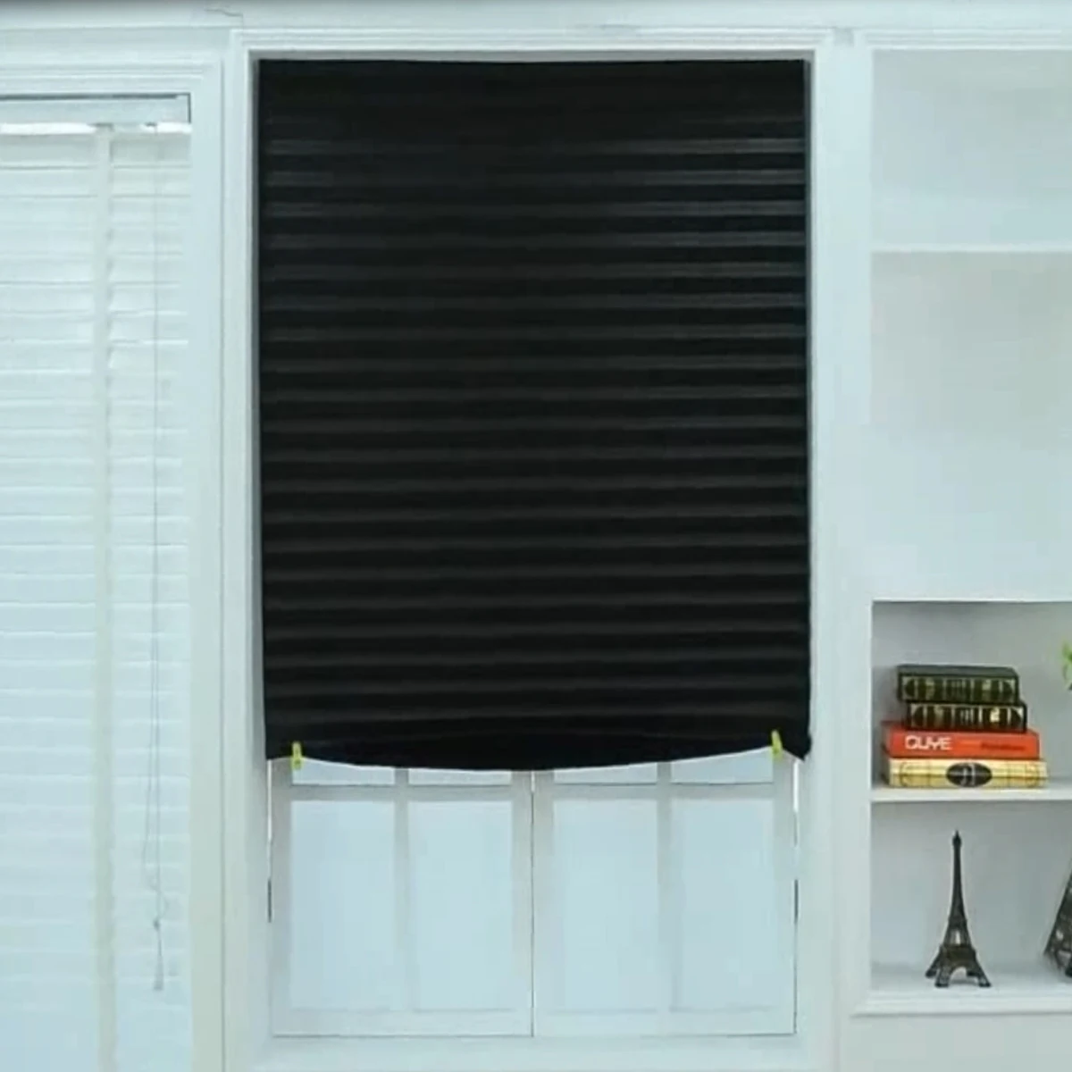 Window Shades Fabric Blinds Window Blinds Semi-Blackout Blind for Window Pleated Blinds Cordless Shade Light Filtering Shades for Bathroom Kitchen Office
