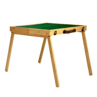 Foldable Mahjong Table with Travel Mini Mahjong Set Portable Mahjong Game Kits for Outdoor Camping Dormitory 2