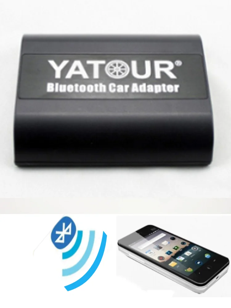 Yatour BTA car radio Bluetooth hands free kit for RD4 Peugeot 207 307 308 407 Citroen C2 C3 C4 AUX BT A2DP