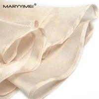 MARYYIMEI الخريف المرأة فستان موضة ضمادة عارية الذراعين الخامس الرقبة فانوس كم زين مثير حفلة أنيقة عطلة فساتين 1