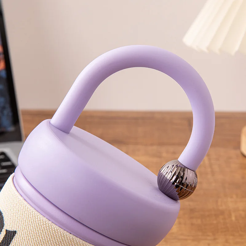 316 Stainless Steel Coffee Tumbler 400ml Insulated Travel Mug for Women Leakproof Vacuum Flask Minimalist Hot/Cold Gift Cup