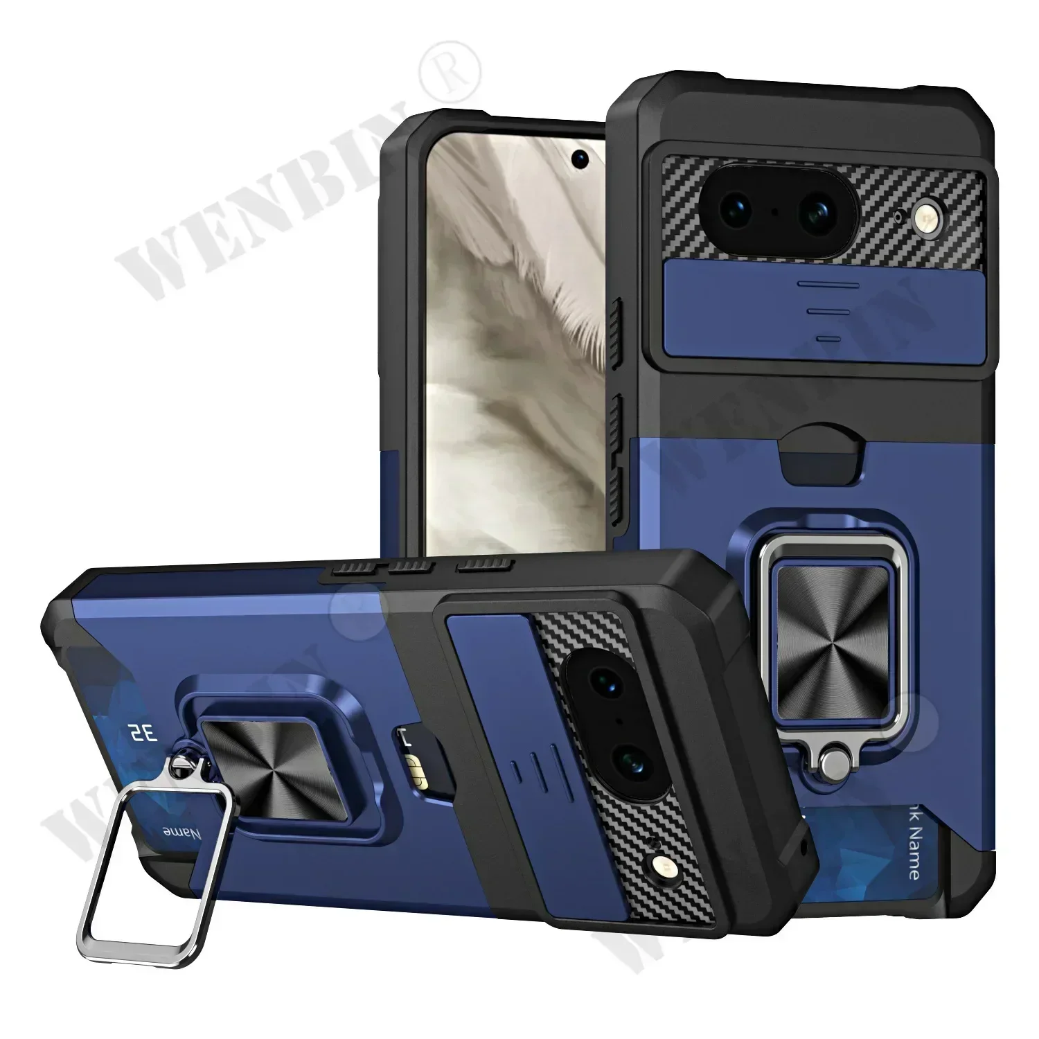 Funda Androgate Diseñada Para Google Pixel 7a Con Pantalla H | Meses