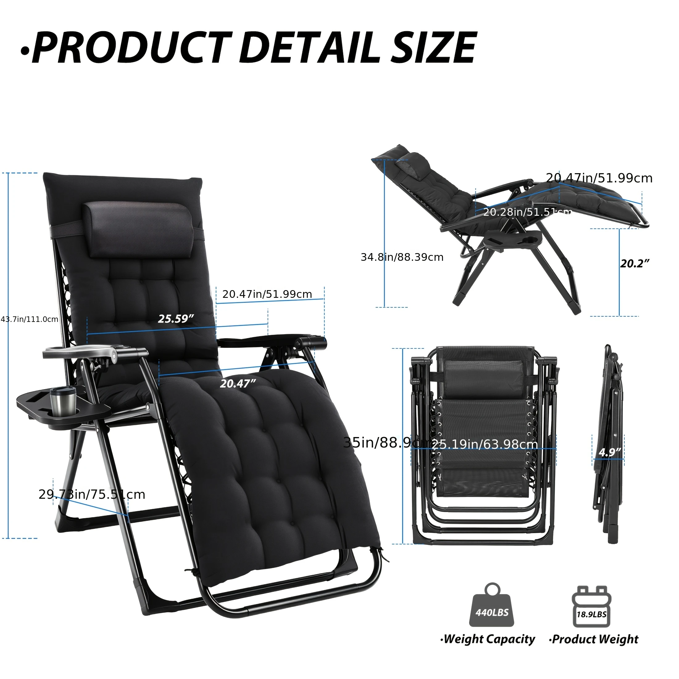 Zero Gravity Recliner Chair 4