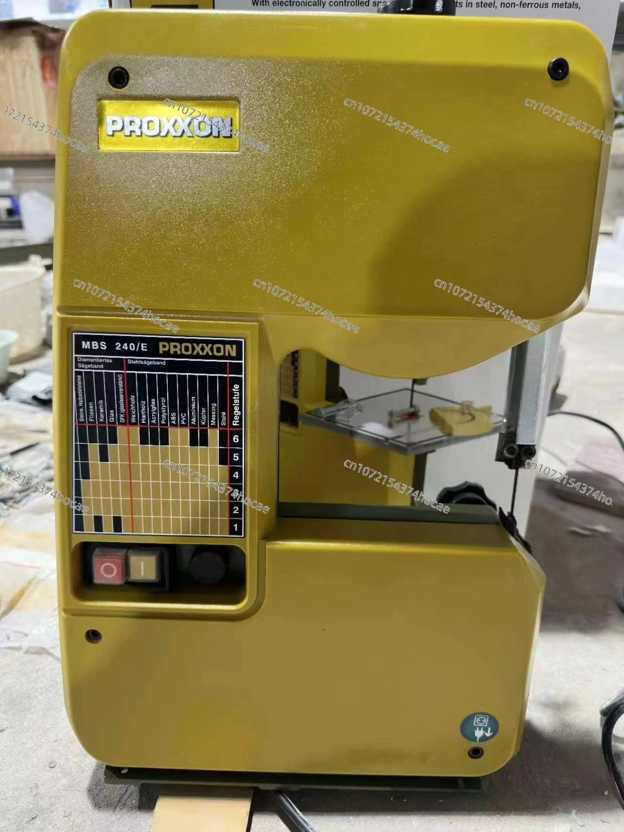Proxxon-ドイツのバンドソーマシン,小型のデスクトップ金属ソーイング 