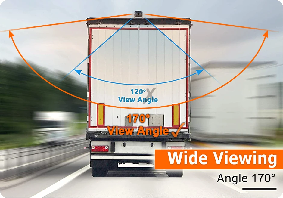 18led ir Nachtsicht ahd 1920*1080p 170 ° Auto Rückfahr kamera für Bus LKW Anhänger Pickups Auto Monitor – Detail 7