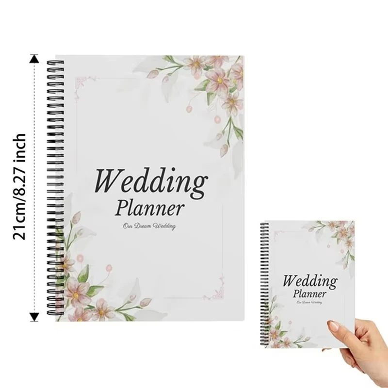 Bridal Wedding Planner Hardcover Engagement Notebook For Newly Engaged Couples Brides