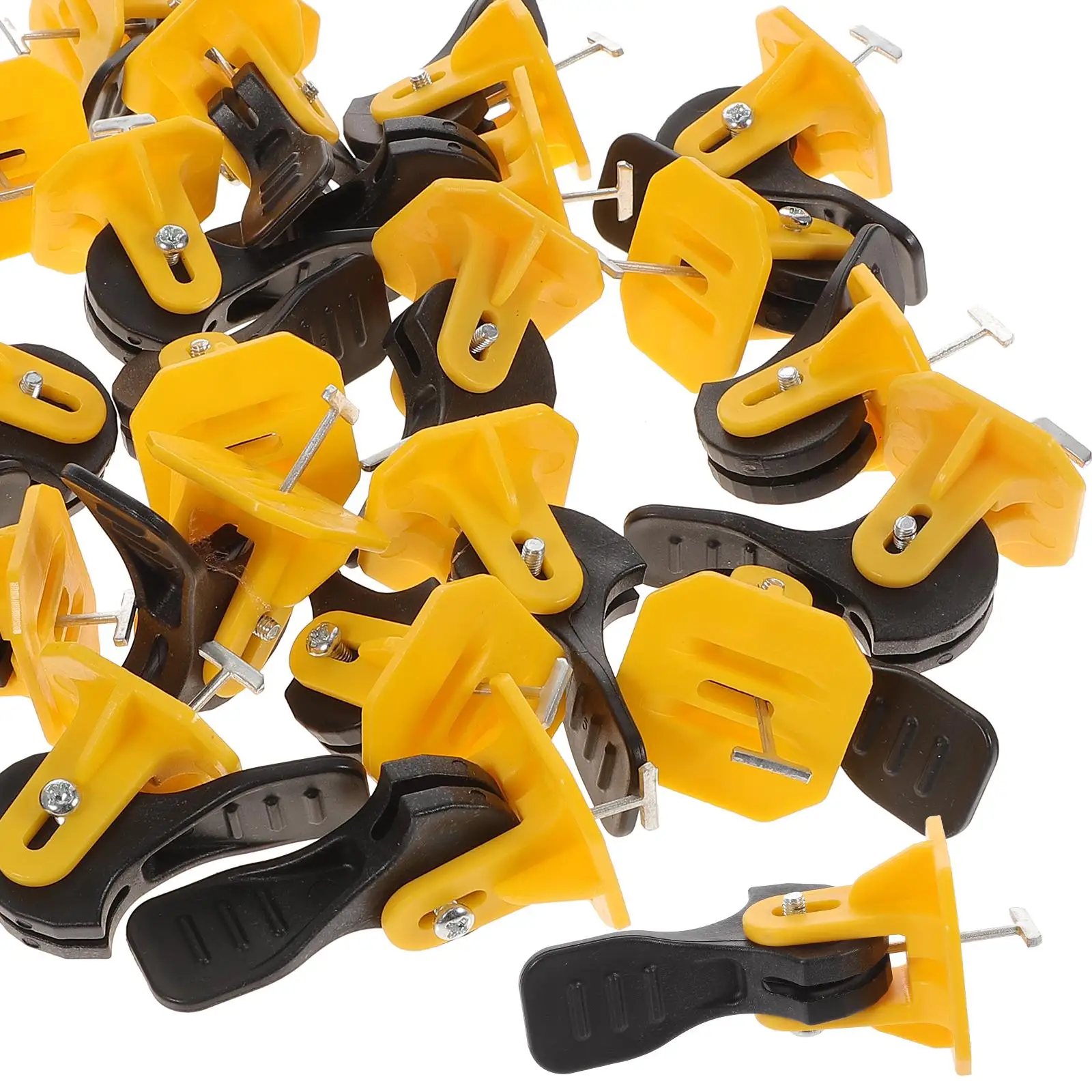 50pcs Tiles Leveler Tool Tile Leveling System Kit Leveler Locator Tile Auxiliary Tools