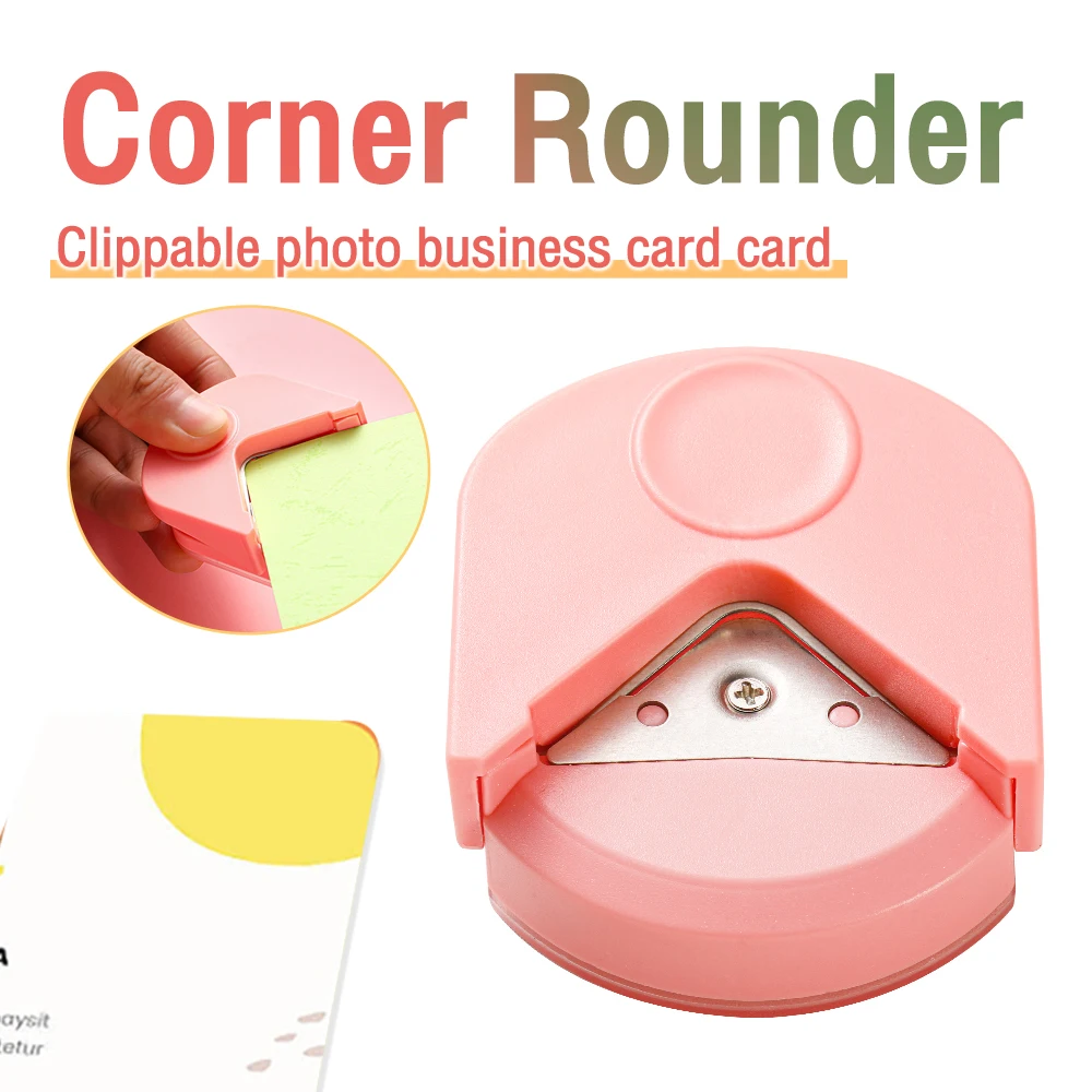 Portable Mini Corner Rounder Making Paper Hole Puncher DIY Craft