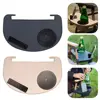 1Pcs Recliner Folding Chair Tray Drink Holder Portable Side Tray Breakfast Black Khaki Beach Chair Cup Holder 1