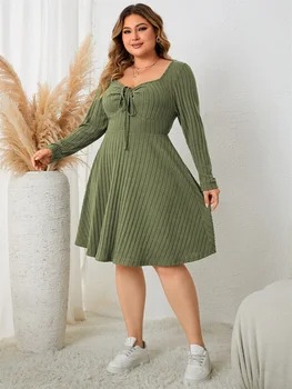 Sweet Heart Neck Knot Dress