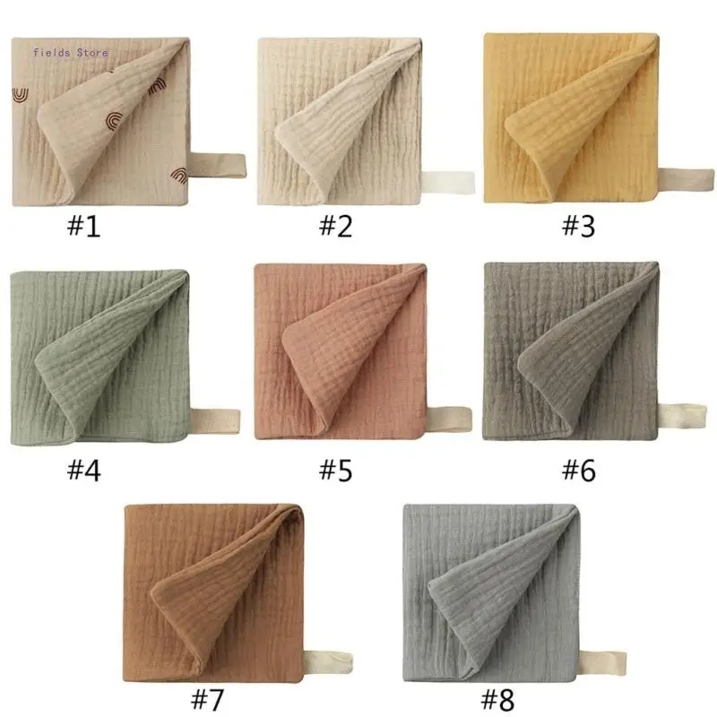 Wide Usage Baby Washcloths for Newborn, Soft Muslin Baby Wash Cloths 8