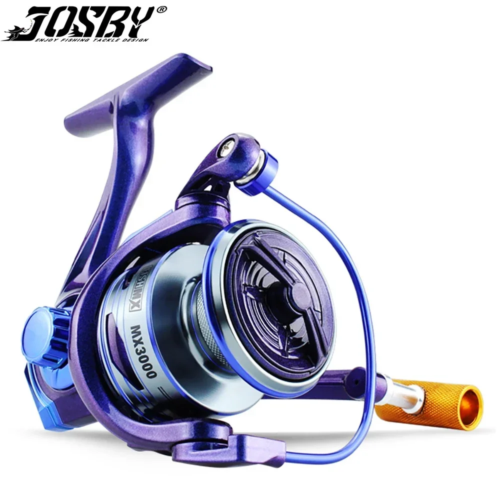 

Рыболовная спиннинговая катушка JOSBY серии 2000-7000, металлическая стандартная Рыболовная катушка для морской и соленой воды, для ловли карпа
