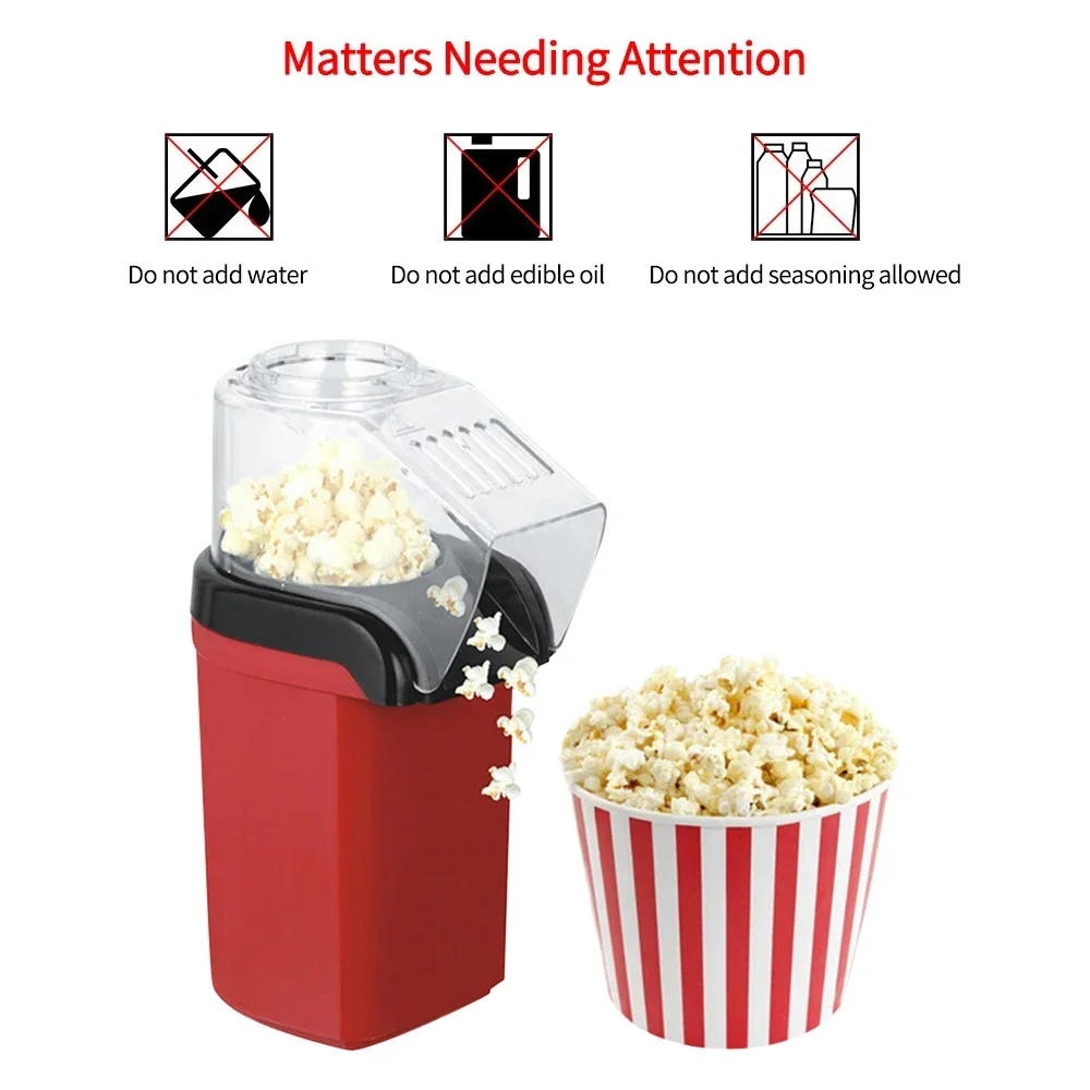 110V/220V Fully Automatic Popcorn Machine For Home Kitchen Popcorn Makers Mini Electric Household Appliance Machine