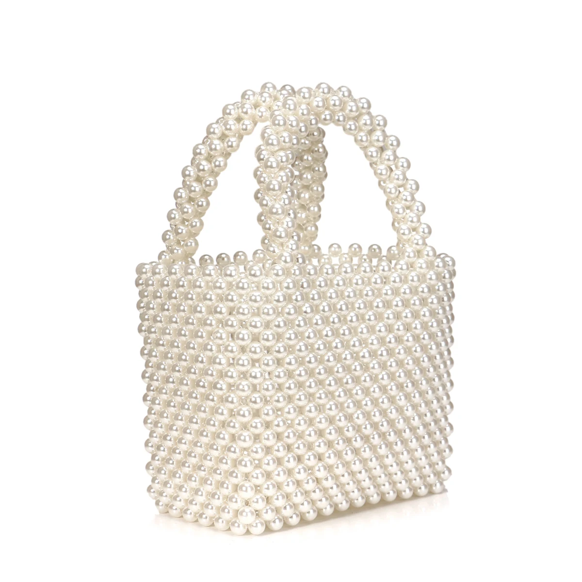 Wedding Beading Clutch Purse Hollow Out Style Evening Bag