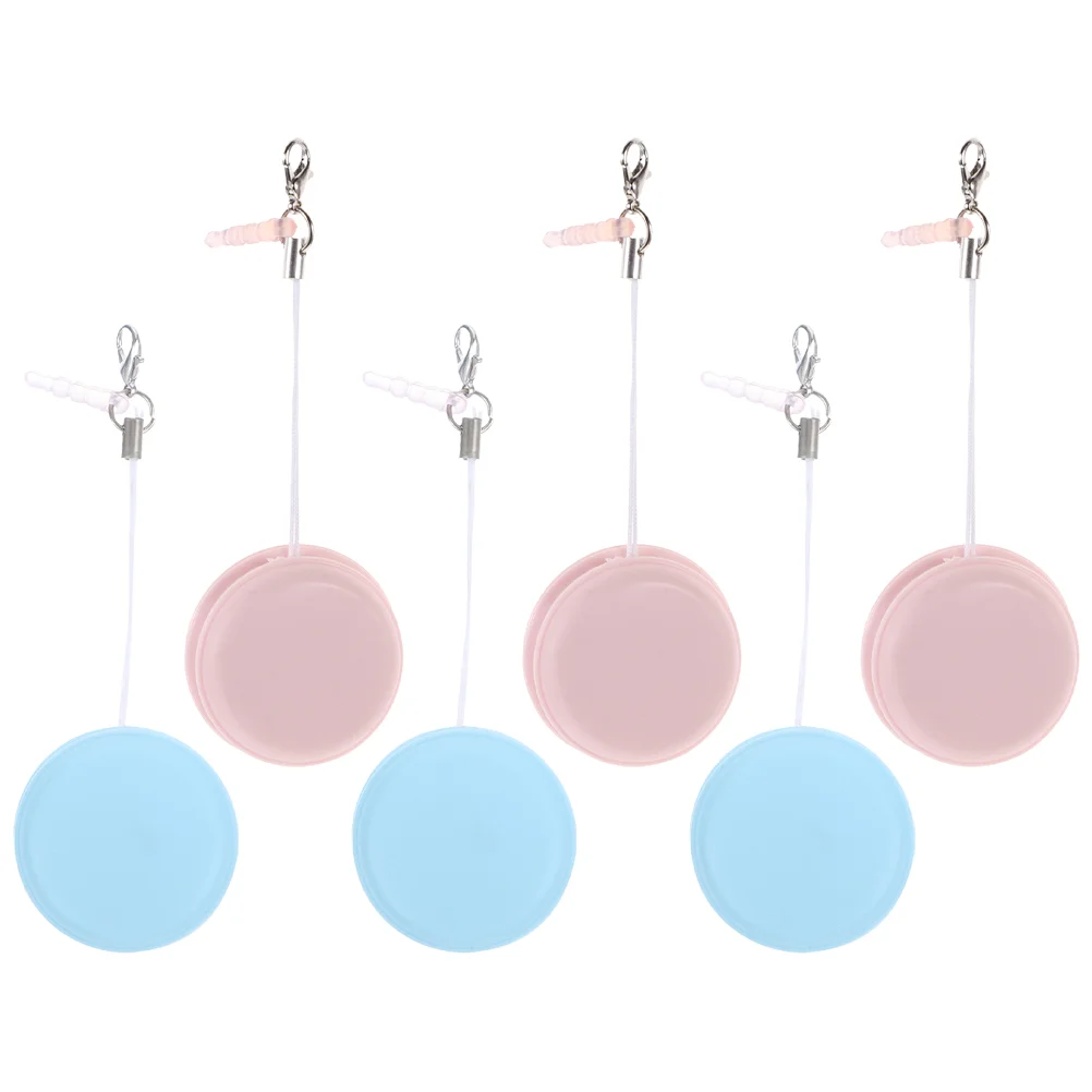 

Mobile Phone Screen Wiping Tool Macaron Cleaning Wipe Eyeglass Brush and Cleaner Macaroon Key Fob