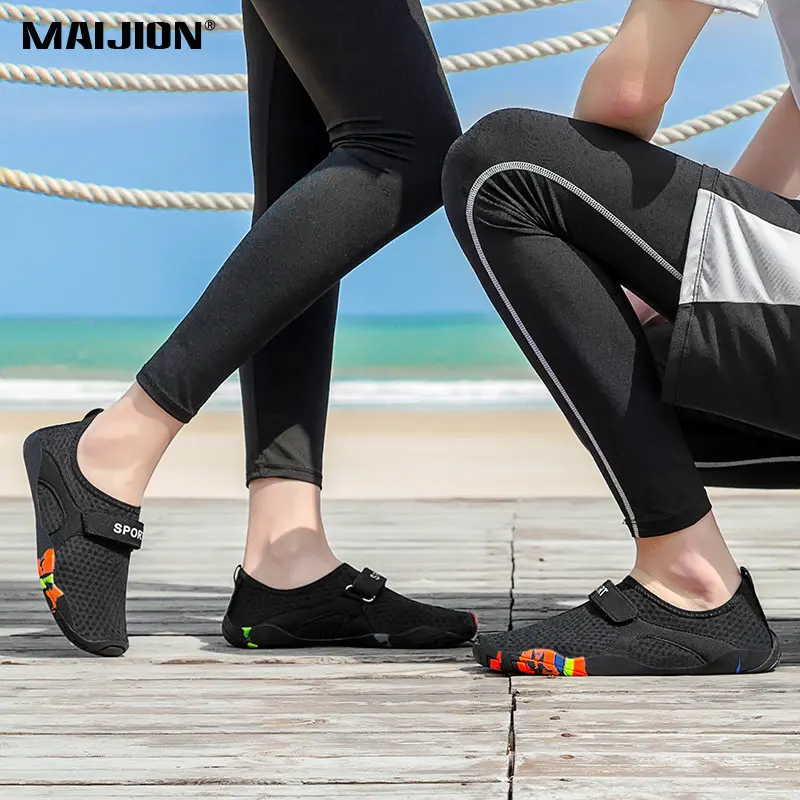 Aqua Shoe Comfortable Elastic Men Women Seaside Surfing Beach Barefoot Quick Dry Beathable Non Slip Water Shoe Swimming Trekking