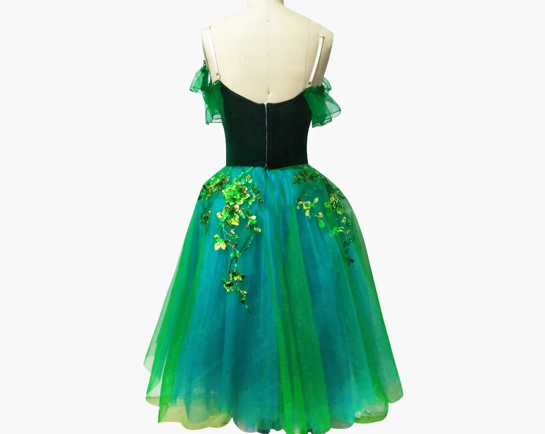 

Новое платье для балета, танцевальная одежда для девушек
